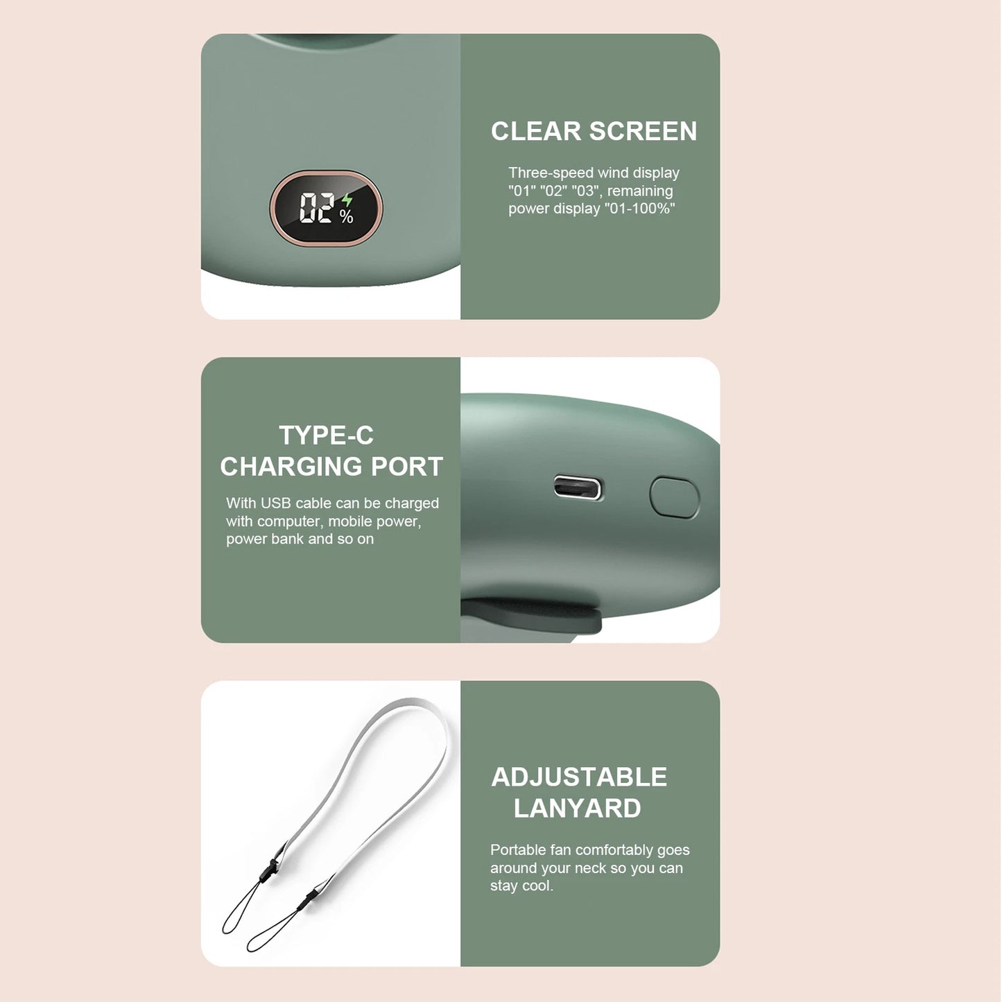SUPER MINI VENTILATEUR PORTABLE